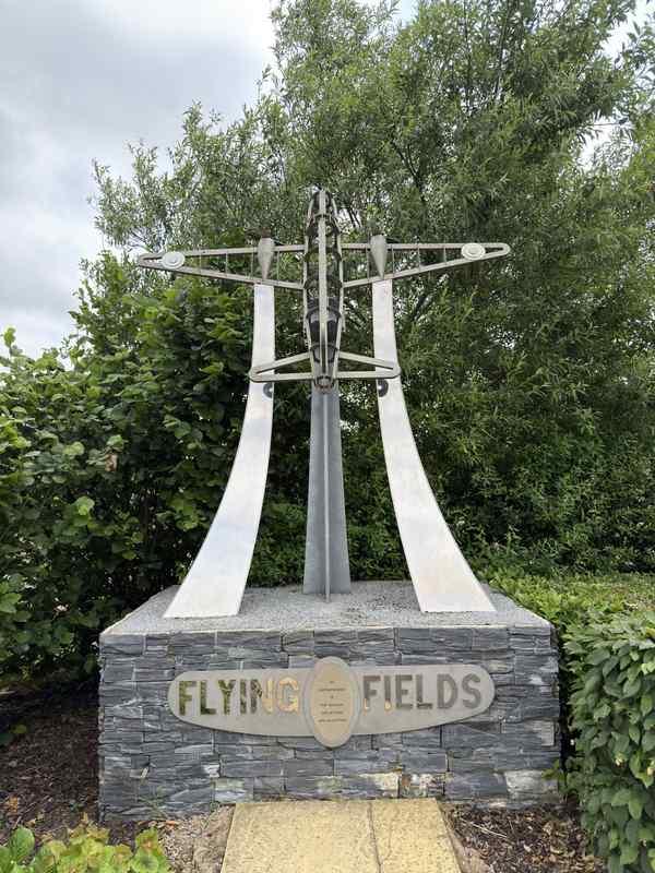 Flying Fields Wellington Bomber Sculpture
