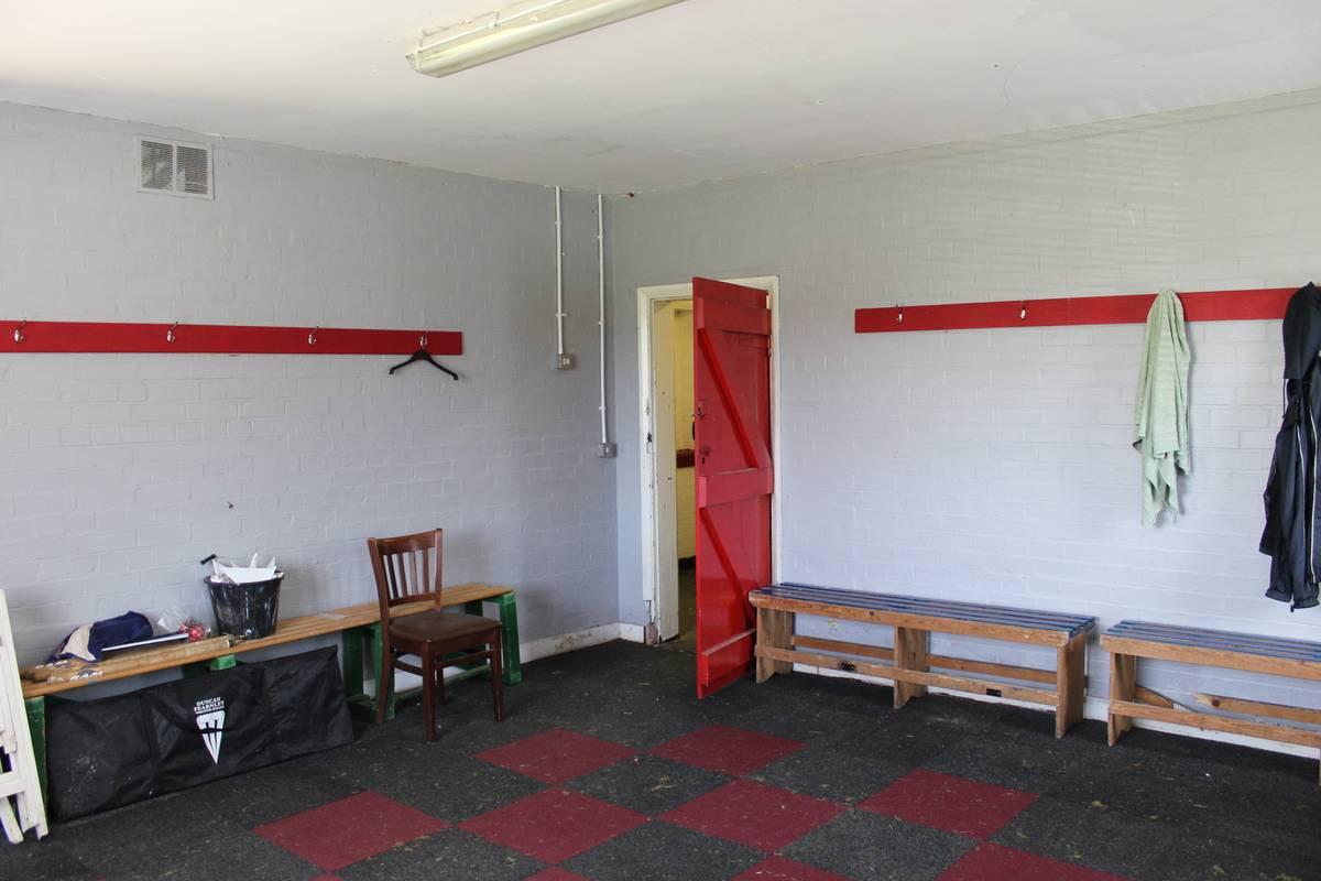 Muntz Hall Clubhouse changing room