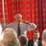 SCAN members enjoy a talk at the district meeting in November