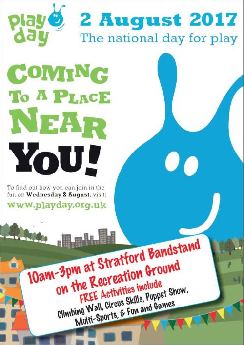 National Play Day poster