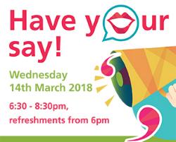 South Warwickshire Have Your Say event