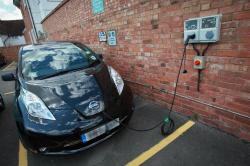 Electric car charging