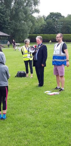 Chairman at Stratford-upon-Avon Rec junior parkrun