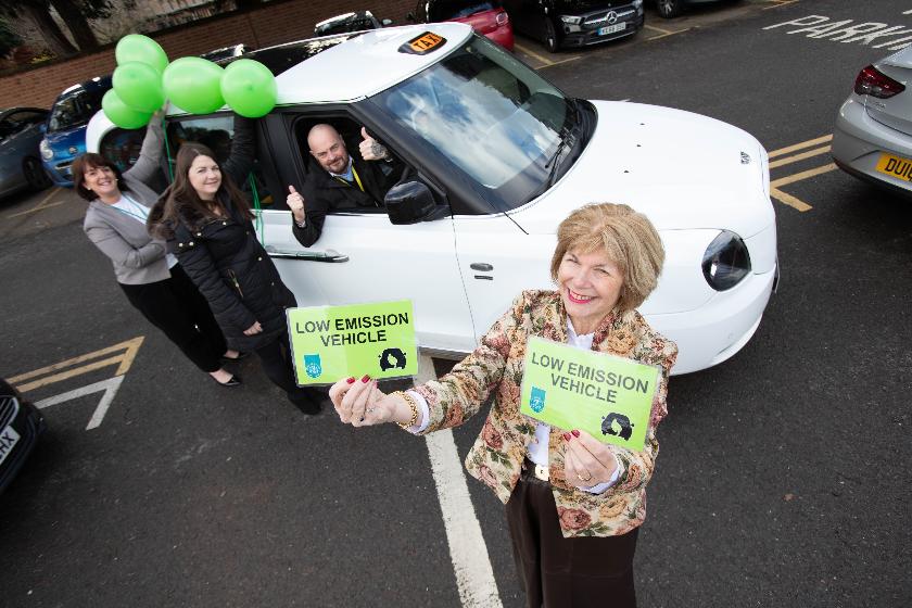 First Electric Hybrid Hackney Carriage for Stratford District (2)