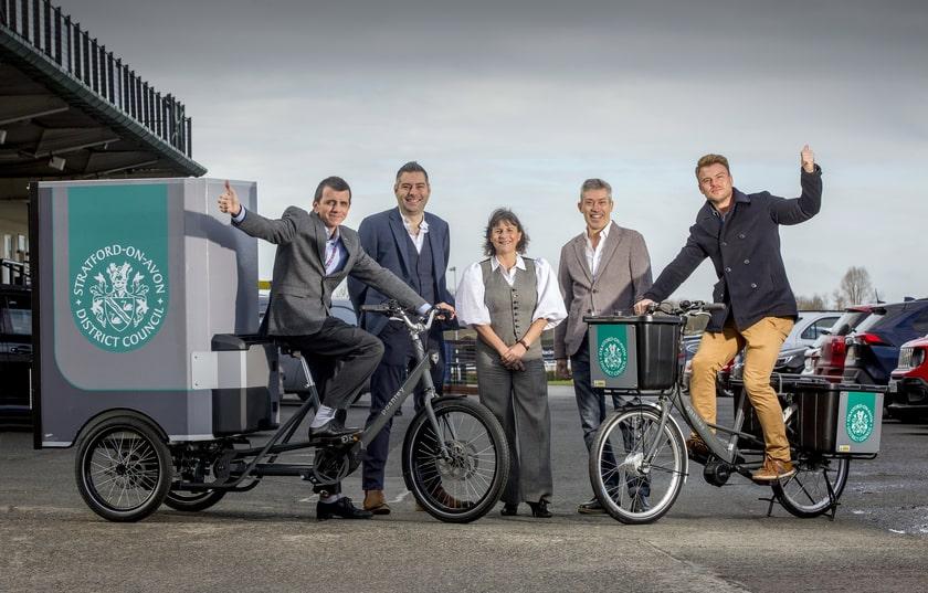 E-Cargo Bikes showcased at Warwick Racecourse