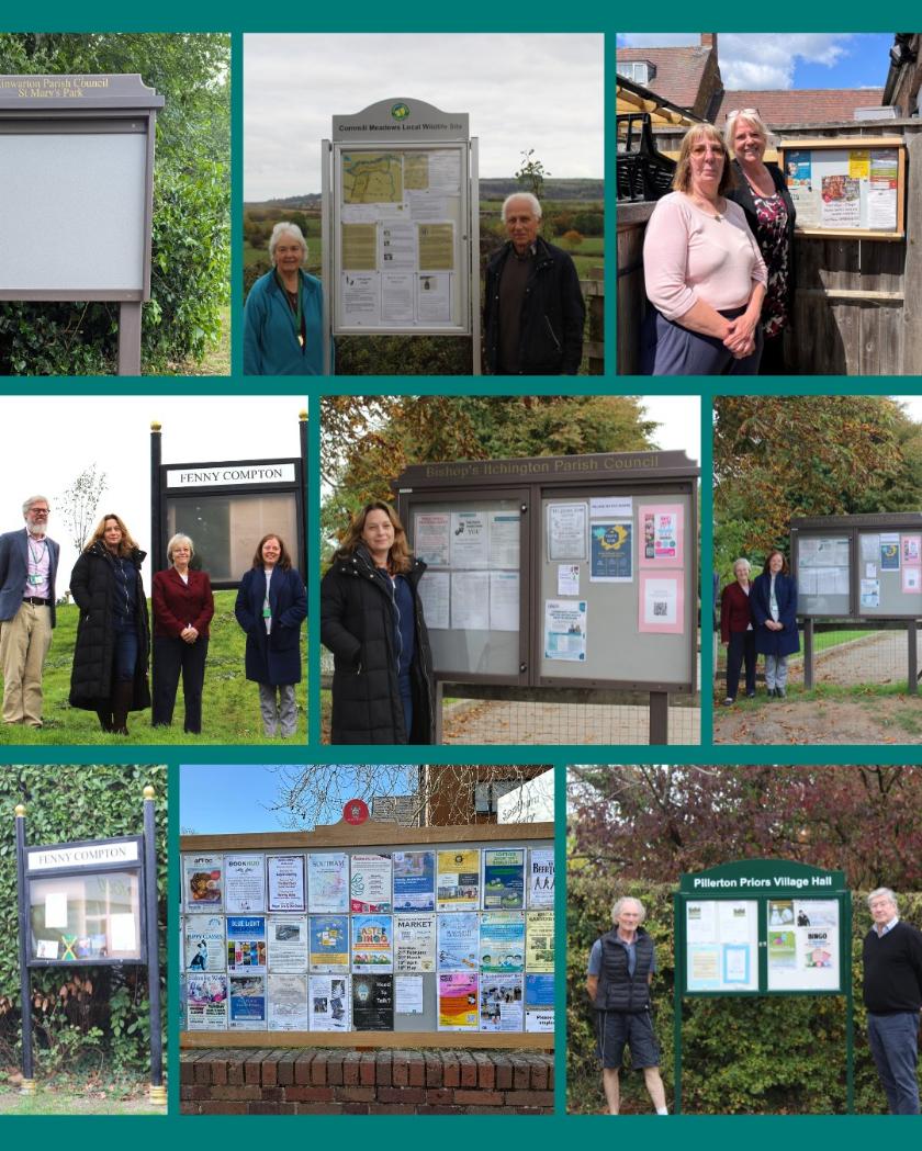 New Community Noticeboards Funded Across the District