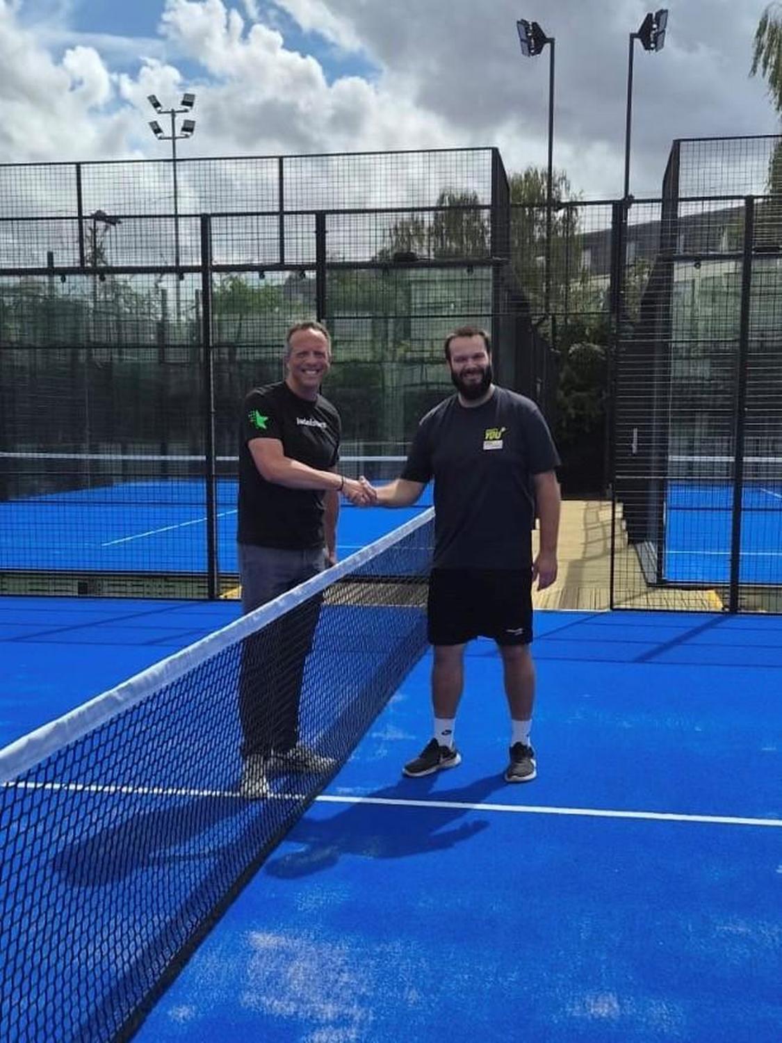 Padel courts revealed at Stratford Leisure Centre