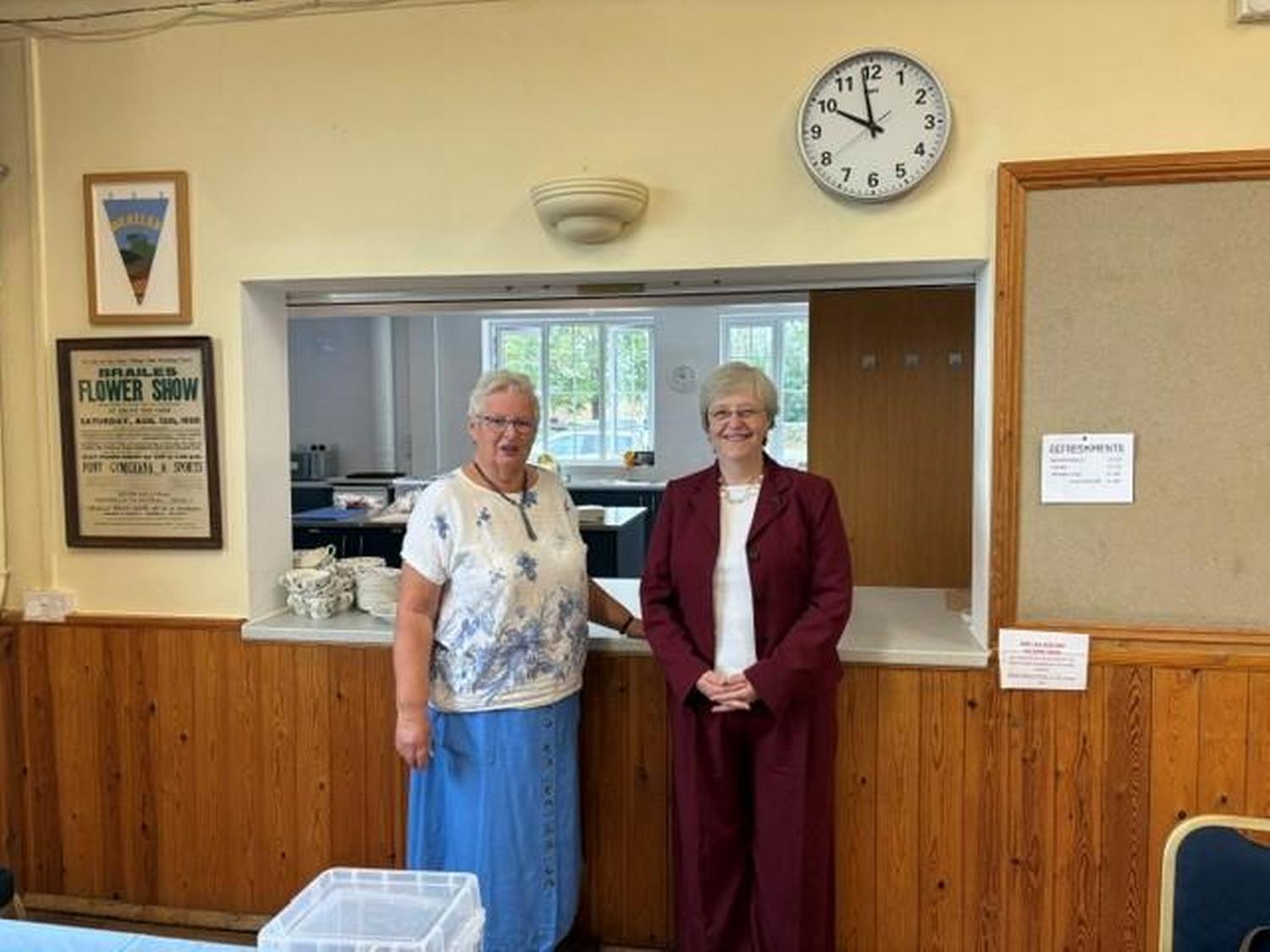 Community Grant Scheme delivers new kitchen for Brailes Village Hall