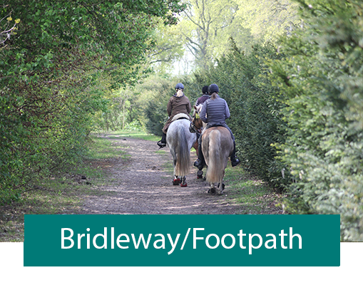 Fly Tip Land Type - Bridleway Public Footpath