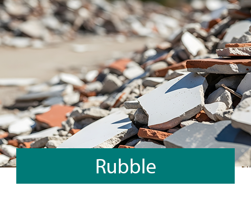 Fly Tip Waste Type - Rubble